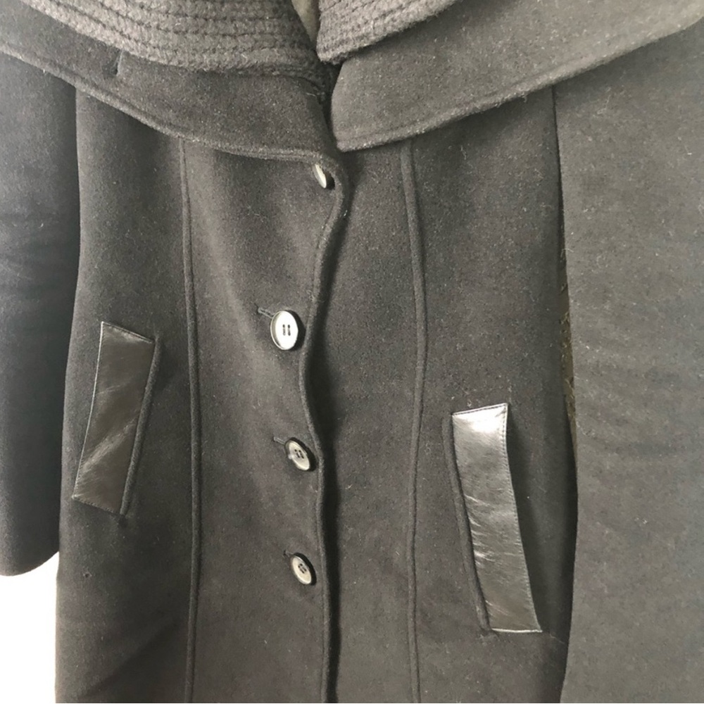 Mackage Coat Mona Wool Cashmere Peplum Jacket - Picture 6 of 14
